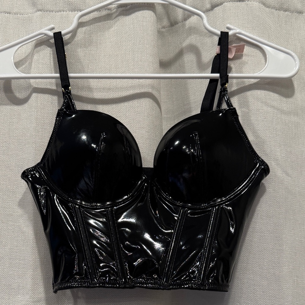 Victoria's Secret Black Lace Bustier